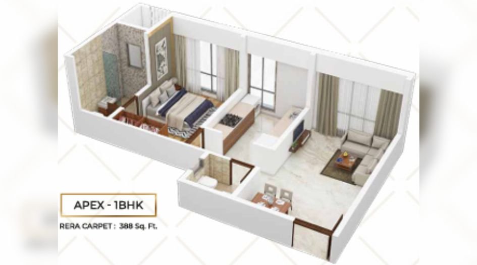 Somani-72-East-1BHK-388sqft-unit-plan